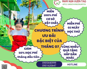 Chương trình ưu đãi Tháng 07