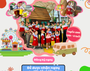 CÓ ĐIỀU GÌ HẤP DẪN ĐANG CHỜ ĐÓN BÉ TẠI TRƯỜNG MẦM NON VƯỜN TÁO TRONG THÁNG 07 NÀY ❓❓❓