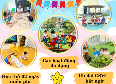 📣📣📣 Nhanh chân GHI DANH tham gia các dự án HÀNH TRÌNH KHÁM PHÁ BẢN THÂN – HÈ 2024 tại TRƯỜNG MẦM NON VƯỜN TÁO.