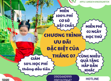 Chương trình ưu đãi Tháng 07