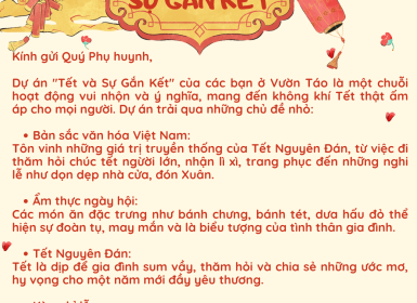 THƯ NGỎ GIỚI THIỆU DỰ ÁN “TẾT VÀ SỰ GẮN KẾT”