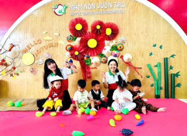 TRUNG THU CỦA CÁC BÉ GREEN APPLE 1 NHÀ AGK