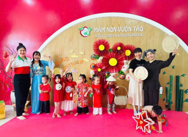 TRUNG THU CỦA CÁC BÉ GREEN APPLE 2 NHÀ AGK