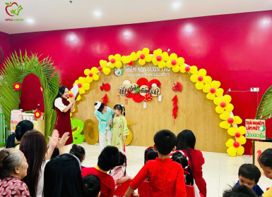  “TẾT VUI GẮN KẾT – XUÂN HỒNG YÊU THƯƠNG” RỘN RÀNG TẠI MẦM NON VƯỜN TÁO