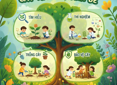 🌿DỰ ÁN TRẢI NGHIỆM: “CÂY XANH QUANH BÉ”🌱