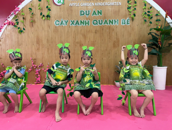 DỰ ÁN THÁNG 1: “CÂY XANH QUANH BÉ”🌱