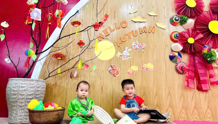 TRUNG THU CỦA CÁC BÉ GREEN APPLE 1 NHÀ AGK