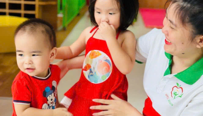 TRUNG THU CỦA CÁC BÉ GREEN APPLE 2 NHÀ AGK