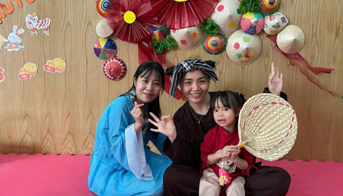 TRUNG THU CỦA CÁC BÉ GREEN APPLE 2 NHÀ AGK