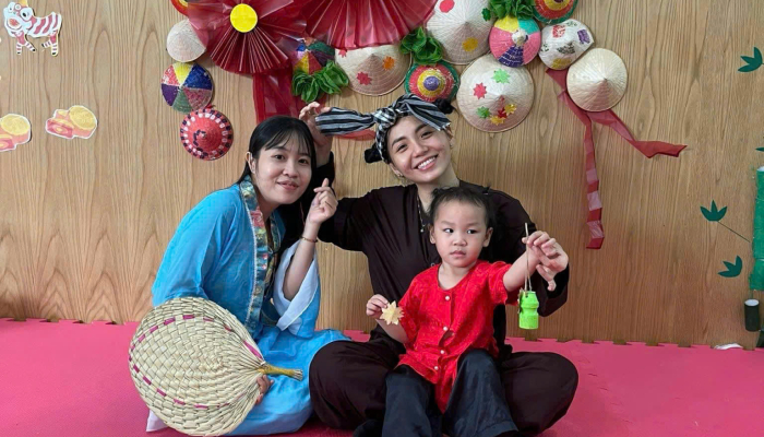 TRUNG THU CỦA CÁC BÉ GREEN APPLE 2 NHÀ AGK