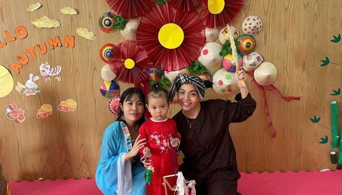 TRUNG THU CỦA CÁC BÉ GREEN APPLE 2 NHÀ AGK