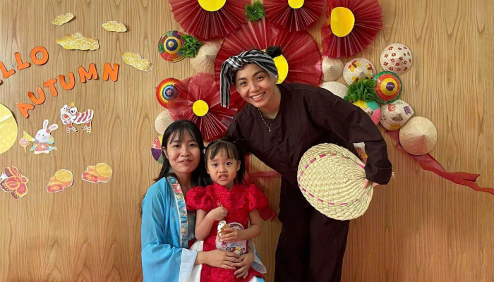 TRUNG THU CỦA CÁC BÉ GREEN APPLE 2 NHÀ AGK