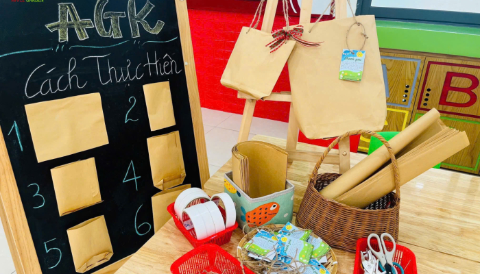 WORKSHOP “ DIY PAPER BAG ” – KHƠI NGUỒN SÁNG TẠO – GỬI GẮM YÊU THƯƠNG