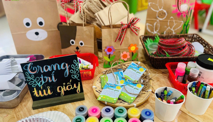 WORKSHOP “ DIY PAPER BAG ” – KHƠI NGUỒN SÁNG TẠO – GỬI GẮM YÊU THƯƠNG