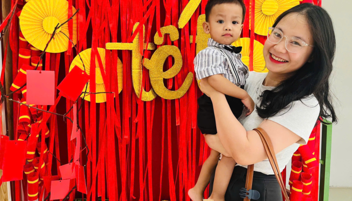  “TẾT VUI GẮN KẾT – XUÂN HỒNG YÊU THƯƠNG” RỘN RÀNG TẠI MẦM NON VƯỜN TÁO