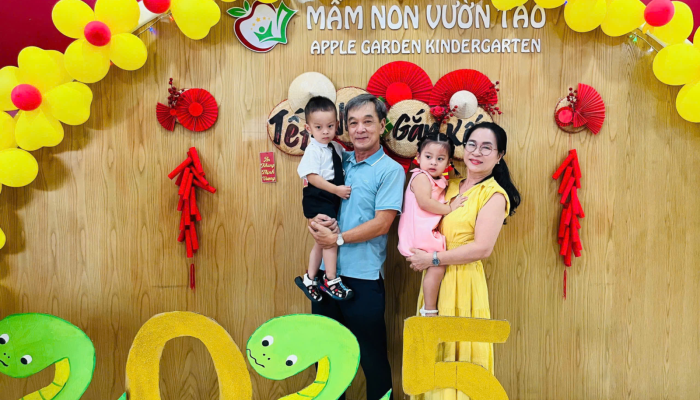  “TẾT VUI GẮN KẾT – XUÂN HỒNG YÊU THƯƠNG” RỘN RÀNG TẠI MẦM NON VƯỜN TÁO