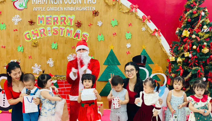 GIÁNG SINH YÊU THƯƠNG TẠI MẦM NON VƯỜN TÁO ✨🎄