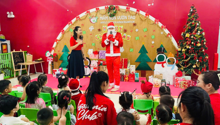 GIÁNG SINH YÊU THƯƠNG TẠI MẦM NON VƯỜN TÁO ✨🎄