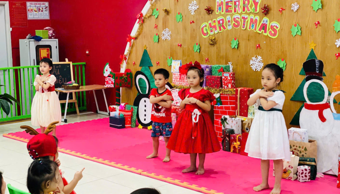GIÁNG SINH YÊU THƯƠNG TẠI MẦM NON VƯỜN TÁO ✨🎄