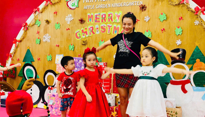 GIÁNG SINH YÊU THƯƠNG TẠI MẦM NON VƯỜN TÁO ✨🎄