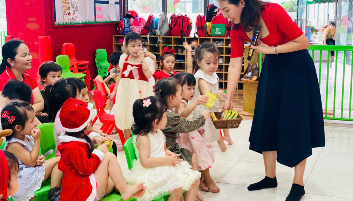 GIÁNG SINH YÊU THƯƠNG TẠI MẦM NON VƯỜN TÁO ✨🎄