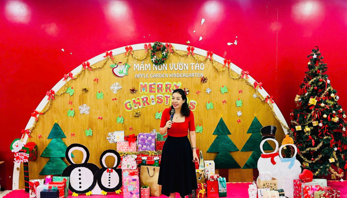 GIÁNG SINH YÊU THƯƠNG TẠI MẦM NON VƯỜN TÁO ✨🎄