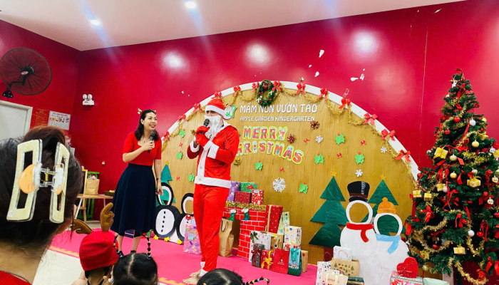 GIÁNG SINH YÊU THƯƠNG TẠI MẦM NON VƯỜN TÁO ✨🎄