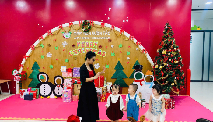 GIÁNG SINH YÊU THƯƠNG TẠI MẦM NON VƯỜN TÁO ✨🎄