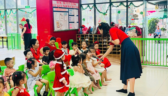 GIÁNG SINH YÊU THƯƠNG TẠI MẦM NON VƯỜN TÁO ✨🎄