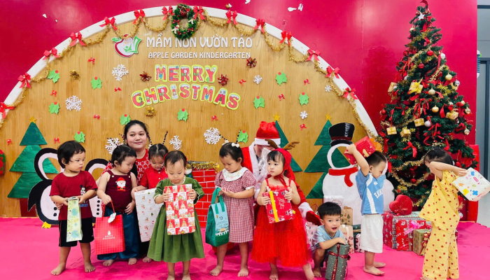 GIÁNG SINH YÊU THƯƠNG TẠI MẦM NON VƯỜN TÁO ✨🎄