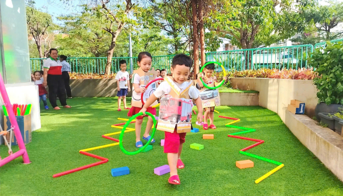 🚦🎉 HỘI THAO “BÉ VUI GIAO THÔNG” – THÁNG 3 AN TOÀN GIAO THÔNG 