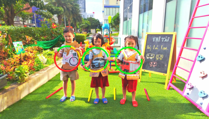 🚦🎉 HỘI THAO “BÉ VUI GIAO THÔNG” – THÁNG 3 AN TOÀN GIAO THÔNG 