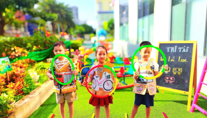 🚦🎉 HỘI THAO “BÉ VUI GIAO THÔNG” – THÁNG 3 AN TOÀN GIAO THÔNG 