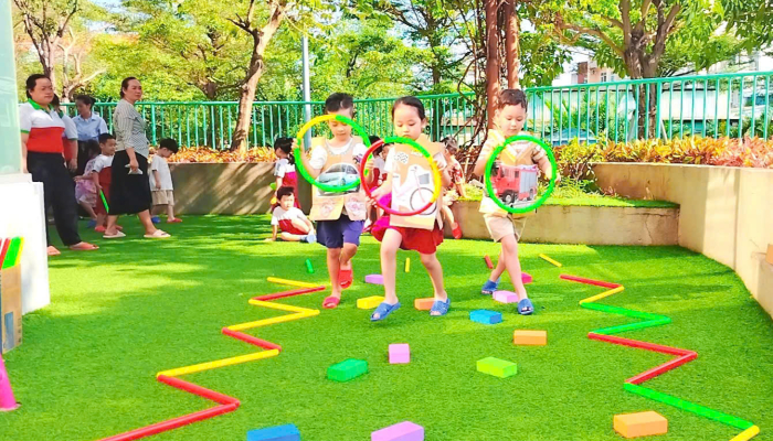 🚦🎉 HỘI THAO “BÉ VUI GIAO THÔNG” – THÁNG 3 AN TOÀN GIAO THÔNG 
