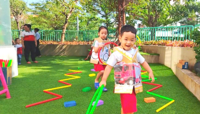 🚦🎉 HỘI THAO “BÉ VUI GIAO THÔNG” – THÁNG 3 AN TOÀN GIAO THÔNG 