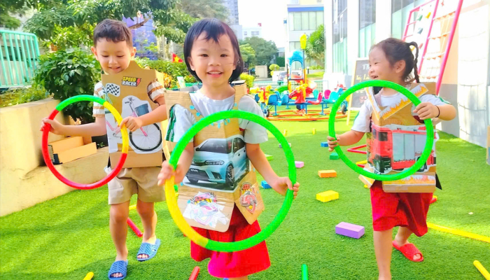 🚦🎉 HỘI THAO “BÉ VUI GIAO THÔNG” – THÁNG 3 AN TOÀN GIAO THÔNG 