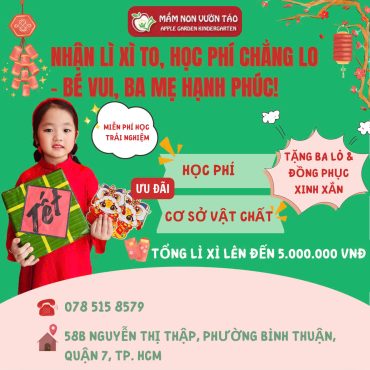 NHẬN LÌ XÌ TO, HỌC PHÍ CHẲNG LO – BÉ VUI, BA MẸ HẠNH PHÚC 