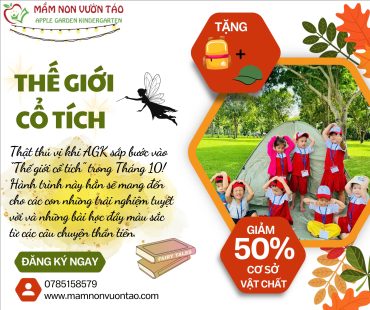 Thật thú vị khi AGK sắp bước vào “Thế giới cổ tích” trong Tháng 10!