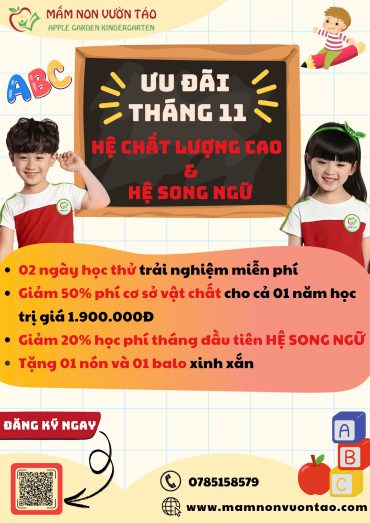 CHƯƠNG TRÌNH ƯU ĐÃI TUYỂN SINH THÁNG 11